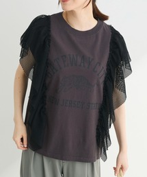 Sugar spoon | ・SUGAR　SPOON　TIGERptラッフルフレンチT(Tシャツ/カットソー)