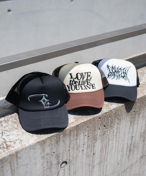 WEGO（ウィゴー）の「WEGO/アソートメッシュキャップ（キャップ・レディース・ブラック系その他/ブラウン/ブラック・FREE）」の15枚目の写真