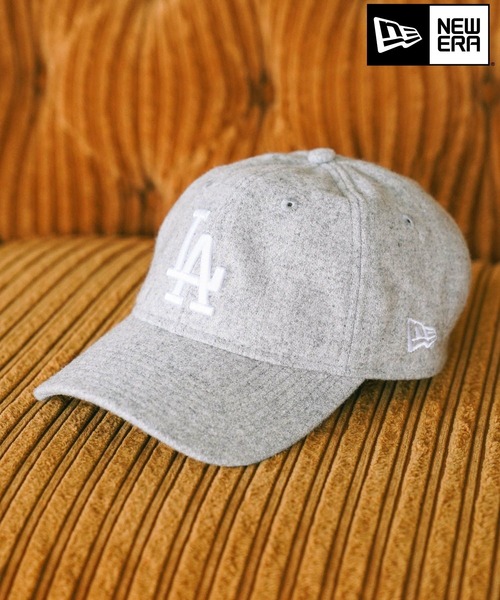 BAYFLOW（ベイフロー）の「【NEW ERA(ニューエラ)】別注ライトメルトンCAP（キャップ・メンズ・グレー/ネイビー・FREE）」の2枚目の写真