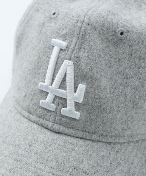 BAYFLOW（ベイフロー）の「【NEW ERA(ニューエラ)】別注ライトメルトンCAP（キャップ・メンズ・グレー/ネイビー・FREE）」の7枚目の写真