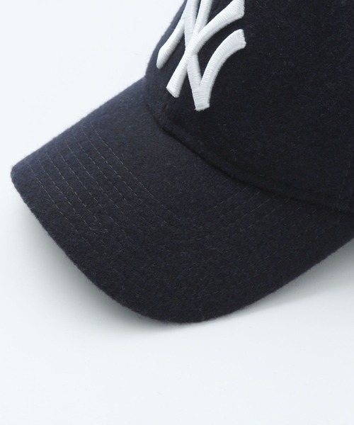BAYFLOW（ベイフロー）の「【NEW ERA(ニューエラ)】別注ライトメルトンCAP（キャップ・メンズ・グレー/ネイビー・FREE）」の4枚目の写真