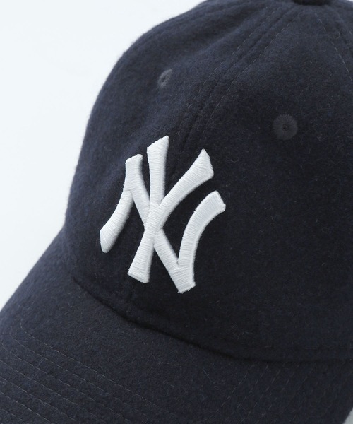 BAYFLOW（ベイフロー）の「【NEW ERA(ニューエラ)】別注ライトメルトンCAP（キャップ・メンズ・グレー/ネイビー・FREE）」の3枚目の写真