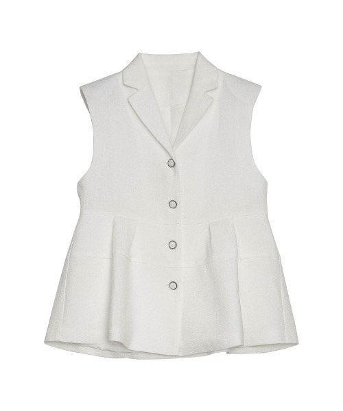 セール】[オケージョン セレモニー]サマーツイードペプラムベスト