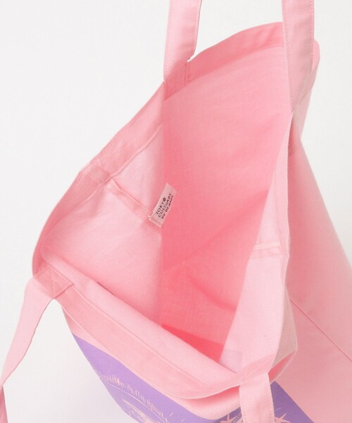 TOKYO CULTUART by BEAMS(トウキョウカルチャートバイビームス)の「あみりょうこ / ぼうけん Tote(トートバッグ・メンズ・ピンク/ホワイト系その他・ONE SIZE)」の11枚目の写真