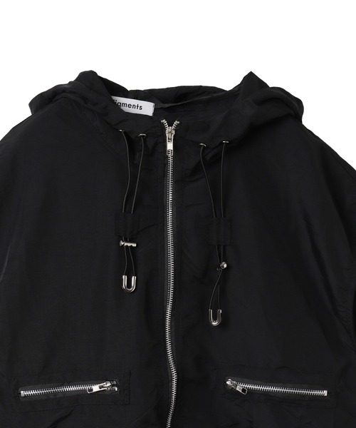 セール】ナイロンZIPパーカーベストセットアップ（セットアップ  