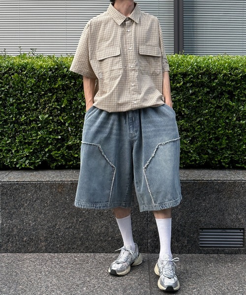 セール】ダブルニーワイドハーフパンツ（その他パンツ