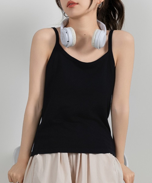DAY CLOSET(デイ クローゼット)の「レディース ボリューム袖ニットボレロ+キャミソール アンサンブル セットアップ 2点セット(アンサンブル・レディース・ブラック/ライトブラウン/グレー・FREE)」の18枚目の写真