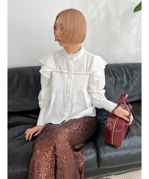 LILY BROWN（リリーブラウン）の「ワイドボストン（ハンドバッグ 