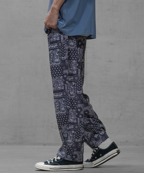 JOHN'S CLOSET(ジョンズクローゼット)の「【40I】アソートパターン リラックスパンツ 無地/トラックパンツ/チェック/ペイズリー(スウェットパンツ・メンズ・ブラック系2/グレー/ブラウン系3/ベージュ系1/ベージュ系3/ブラック/グレー系2/グレー系3/グレー系4/ブラウン系1/ブラウン系2/グレー系5/ブラック系3/グレー系1/ブラウン/ベージュ/チェック/ベージュ系4/ネイビー系1/ベージュ系2・MEDIUM/LARGE/X-LARGE)」の9枚目の写真