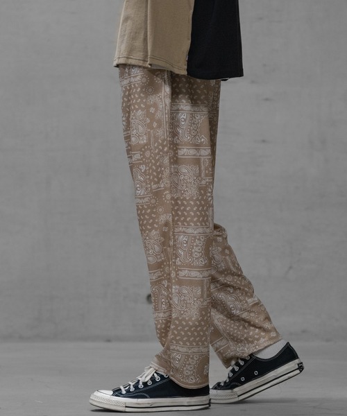 JOHN'S CLOSET(ジョンズクローゼット)の「【40I】アソートパターン リラックスパンツ 無地/トラックパンツ/チェック/ペイズリー(スウェットパンツ・メンズ・ブラック系2/グレー/ブラウン系3/ベージュ系1/ベージュ系3/ブラック/グレー系2/グレー系3/グレー系4/ブラウン系1/ブラウン系2/グレー系5/ブラック系3/グレー系1/ブラウン/ベージュ/チェック/ベージュ系4/ネイビー系1/ベージュ系2・MEDIUM/LARGE/X-LARGE)」の17枚目の写真