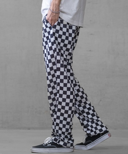 JOHN'S CLOSET(ジョンズクローゼット)の「【40I】アソートパターン リラックスパンツ 無地/トラックパンツ/チェック/ペイズリー(スウェットパンツ・メンズ・ブラック系2/グレー/ブラウン系3/ベージュ系1/ベージュ系3/ブラック/グレー系2/グレー系3/グレー系4/ブラウン系1/ブラウン系2/グレー系5/ブラック系3/グレー系1/ブラウン/ベージュ/チェック/ベージュ系4/ネイビー系1/ベージュ系2・MEDIUM/LARGE/X-LARGE)」の20枚目の写真