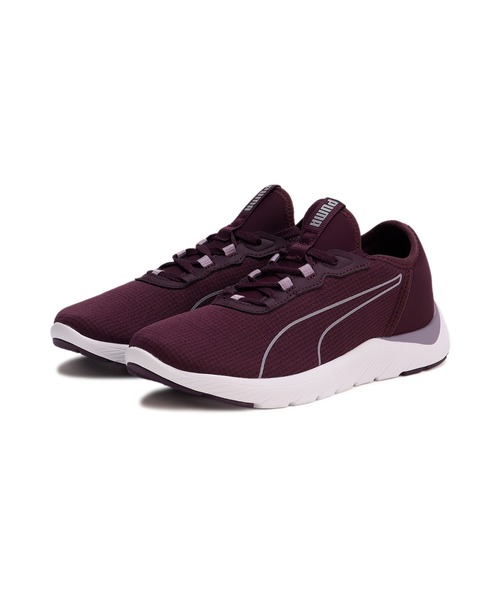 PUMA(プーマ)の「PUMA プーマ ウィメンズ ソフトライド レミ FEMME MU ランニングシューズ(スニーカー・レディース・ホワイト×ブラック/プラム・22.5cm/23.5cm/24.5cm/25.5cm/23.0cm/24.0cm/25.0cm/26.0cm/22.0cm)」の10枚目の写真
