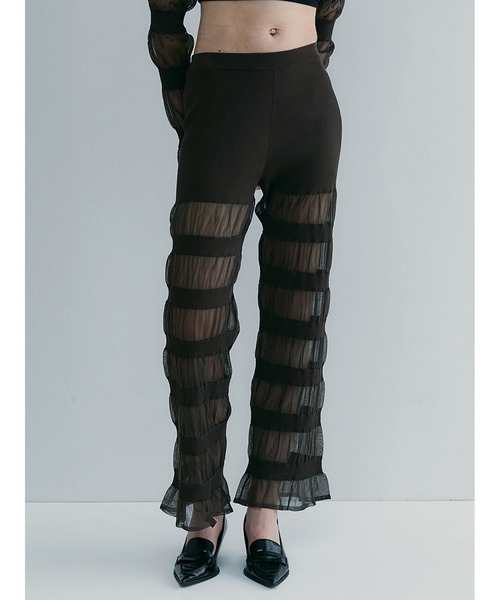 SORIN（ソリン ）の「Sheer Rib Pants（その他パンツ）」 - WEAR
