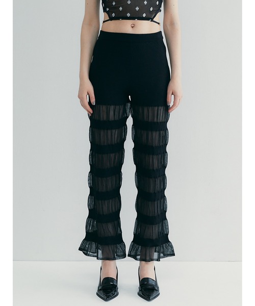 SORIN(ソリン )の「Sheer Rib Pants(その他パンツ・レディース・ベージュ/ダークブラウン/ブラック・38)」の16枚目の写真