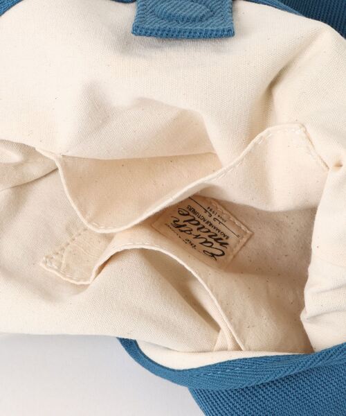 EARTH MADE（アースメイド）の「COTTON TWILL TOTE（トートバッグ・レディース・チャコールグレー/ブラウン/ネイビー・FREE）」の7枚目の写真