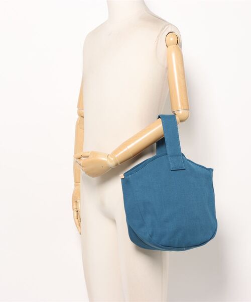EARTH MADE（アースメイド）の「COTTON TWILL TOTE（トートバッグ・レディース・チャコールグレー/ブラウン/ネイビー・FREE）」の8枚目の写真