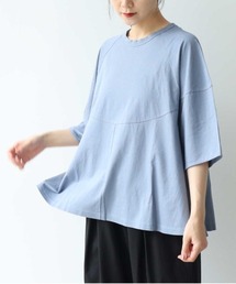 yuni | 100/1 ハイパワーポンチ ラグランフレアプルオーバー(Tシャツ/カットソー)