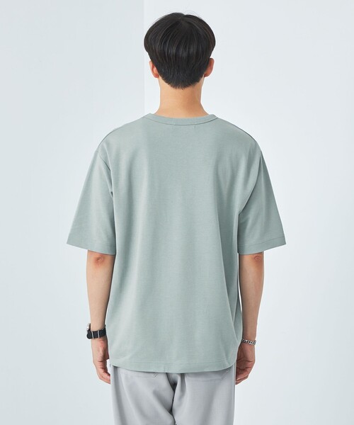 eriutsugi ベルトップ　半袖カットソー グリーン green label relaxing（グリーンレーベルリラクシング）の「SC