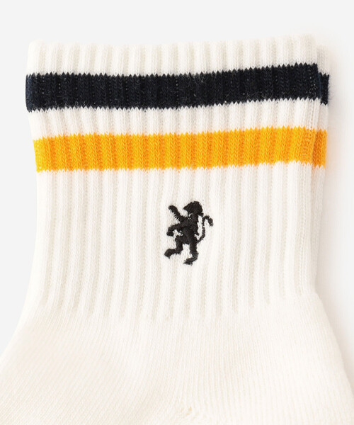 GYMPHLEX(ジムフレックス)の「Gymphlex | カラーラインソックス MEN(ソックス/靴下・メンズ・ホワイト系その他/ホワイト系その他3/ホワイト系その他2・MENS)」の7枚目の写真