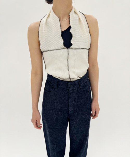 baserange ベースレンジ　CINDER HALTER TOP レディース】CINDER HALTER TOP | Baserange(ベースレンジ