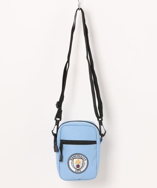 E-COME(イーカム)の「Manchester City ショルダーバッグ(ショルダーバッグ・レディース・ライトブルー/ブラック・FREE)」の2枚目の写真
