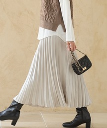 Honeys | サテンプリーツスカート(スカート)