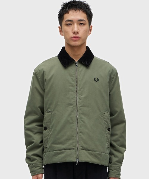フレッドペリー　ジャケット　ブルゾン　深緑　Lサイズ フレッドペリー ジャケット ブルゾン 深緑 Lサイズ FRED PERRY