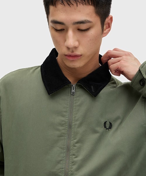 【希少】FRED PERRY フレッドペリー ボンバージャケット カーキ L FRED PERRY（フレッドペリー）の「The Caban Jacket／カバン