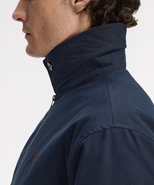 FRED PERRY（フレッドペリー）の「The Caban Jacket／カバンジャケット（ブルゾン・メンズ・ブラック/ダークカーキ/ダークブルー/カーキ/ブラック系その他/ネイビー/ベージュ・S/M/L）」の14枚目の写真