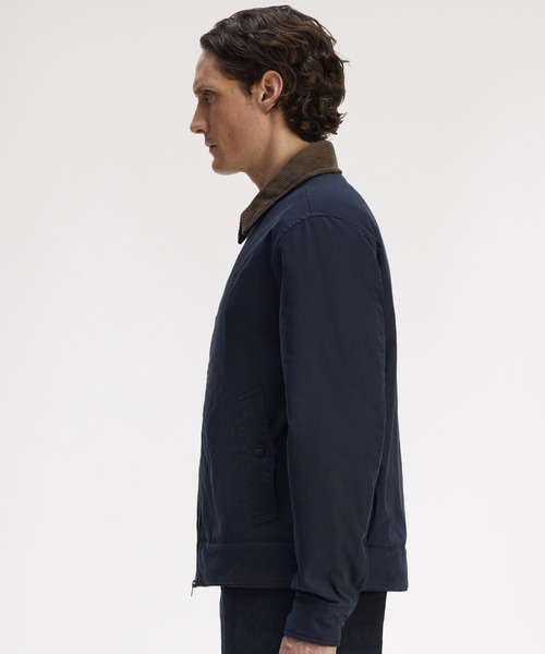 FRED PERRY（フレッドペリー）の「The Caban Jacket／カバンジャケット（ブルゾン・メンズ・ブラック/ダークカーキ/ダークブルー/カーキ/ブラック系その他/ネイビー/ベージュ・S/M/L）」の16枚目の写真