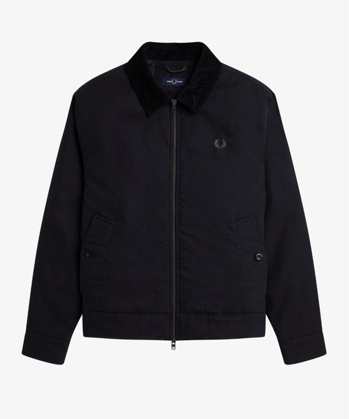 FRED PERRY（フレッドペリー）の「The Caban Jacket／カバンジャケット（ブルゾン・メンズ・ブラック/ダークカーキ/ダークブルー/カーキ/ブラック系その他/ネイビー/ベージュ・S/M/L）」の8枚目の写真