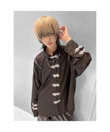 PSYNYXX | PSYNYXX チェーンチャイナZIPシャツ(シャツ/ブラウス)