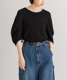 URBAN RESEARCH | シャーリングハーフスリーブプルオーバー(Tシャツ/カットソー)