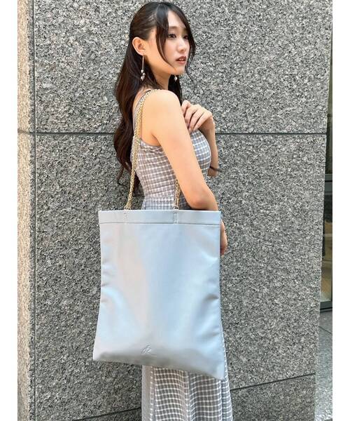 RESEXXY（リゼクシー）の「RESEXXYトートバッグ（トートバッグ・レディース・シルバー/ブルー/ブラック/ピンク/レッド・FREE）」の12枚目の写真