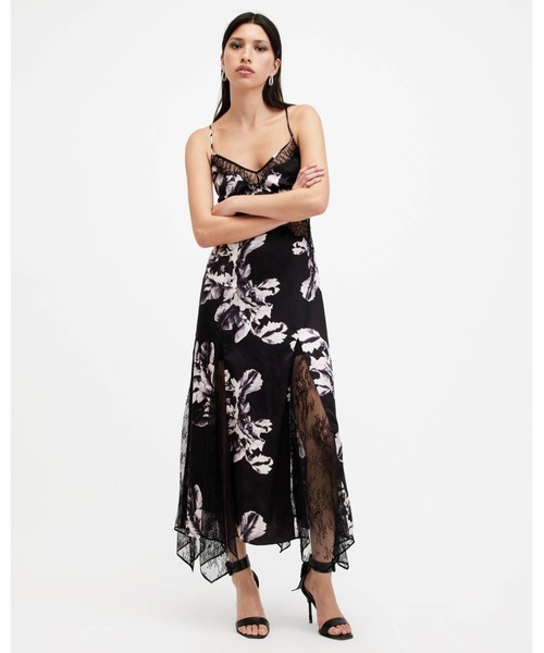 [NEW] シヌーン★Lace Flower Slip Dress★レーススリップドレス NEW] シヌーン☆Lace Flower Slip Dress☆レーススリップドレス