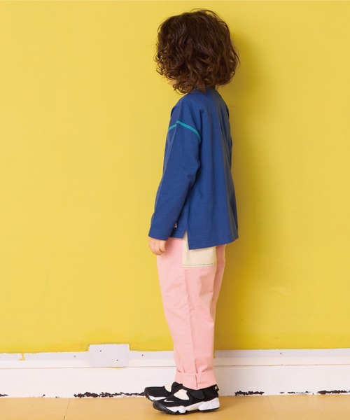 Life Support Products（ライフサポートプロダクツ）の「ムジロンティー（Tシャツ/カットソー・キッズ・ブラック/ライトピンク/オフホワイト/ネイビー/オレンジ/パープル/グリーン/ホワイト系その他・80/90/95/100/110/120/130/140/150）」の13枚目の写真