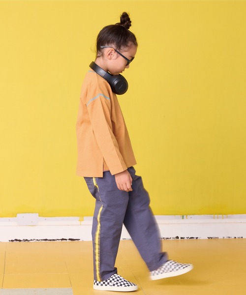 Life Support Products（ライフサポートプロダクツ）の「ムジロンティー（Tシャツ/カットソー・キッズ・ブラック/ライトピンク/オフホワイト/ネイビー/オレンジ/パープル/グリーン/ホワイト系その他・80/90/95/100/110/120/130/140/150）」の11枚目の写真