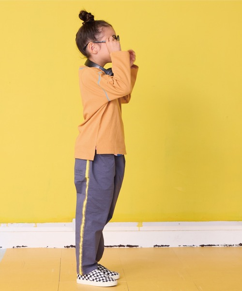 Life Support Products（ライフサポートプロダクツ）の「ムジロンティー（Tシャツ/カットソー・キッズ・ブラック/ライトピンク/オフホワイト/ネイビー/オレンジ/パープル/グリーン/ホワイト系その他・80/90/95/100/110/120/130/140/150）」の9枚目の写真