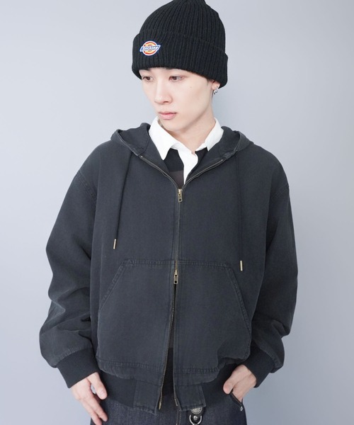 Dickies(ディッキーズ)の「【Dickies / ディッキーズ】ブランドロゴニットキャップ/リブ/ユニセックス/ストリートテイスト(ニットキャップ/ビーニー・メンズ・ブラック/ワイン/杢グレー・ONESIZE)」の7枚目の写真