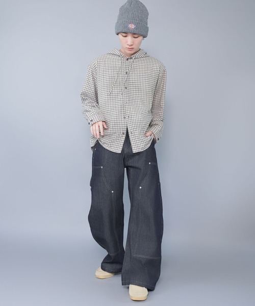 Dickies(ディッキーズ)の「【Dickies / ディッキーズ】ブランドロゴニットキャップ/リブ/ユニセックス/ストリートテイスト(ニットキャップ/ビーニー・メンズ・ブラック/ワイン/杢グレー・ONESIZE)」の17枚目の写真