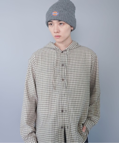 Dickies(ディッキーズ)の「【Dickies / ディッキーズ】ブランドロゴニットキャップ/リブ/ユニセックス/ストリートテイスト(ニットキャップ/ビーニー・メンズ・ブラック/ワイン/杢グレー・ONESIZE)」の12枚目の写真