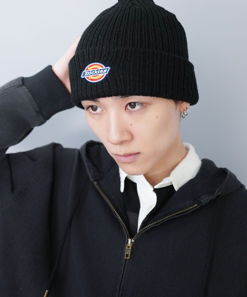 Dickies(ディッキーズ)の「【Dickies / ディッキーズ】ブランドロゴニットキャップ/リブ/ユニセックス/ストリートテイスト(ニットキャップ/ビーニー・メンズ・ブラック/ワイン/杢グレー・ONESIZE)」の19枚目の写真