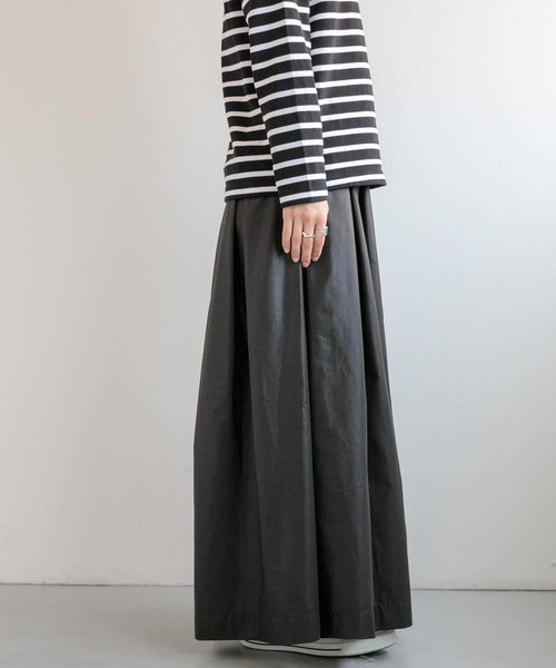 FORK&SPOON（フォークアンドスプーン）の「FORK&SPOON　レザーライクスカート（スカート・レディース・ブラウン/ブラック・1/2）」の21枚目の写真