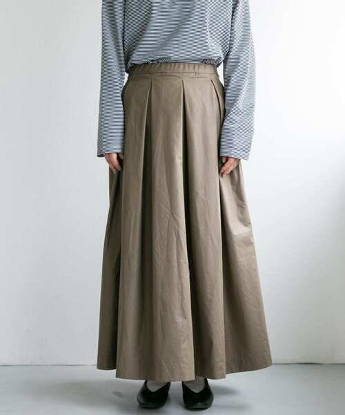 FORK&SPOON（フォークアンドスプーン）の「FORK&SPOON　レザーライクスカート（スカート・レディース・ブラウン/ブラック・1/2）」の13枚目の写真