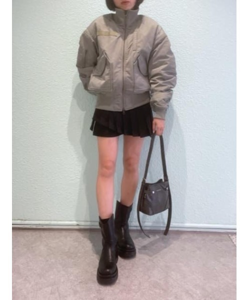 LAGUA GEM（ラグアジェム）の「SQUARE MINI バッグ（ショルダーバッグ・レディース・ブラック/ブラウン・FREE）」の21枚目の写真