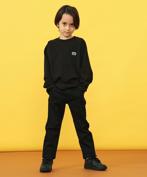 Lee（リー）の「Lee/リー【110-160cm】キッズ ストレッチ/ストレートデニムパンツ 新生活（デニムパンツ・キッズ・ブラック系その他・160/120/150/140/130/110）」の4枚目の写真