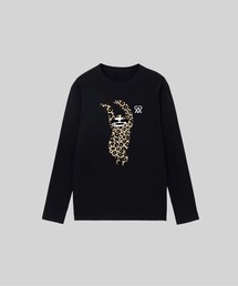 MAISON GA GA（メゾンガガ）の「Leopard Sloth Long T（Tシャツ/カットソー）」
