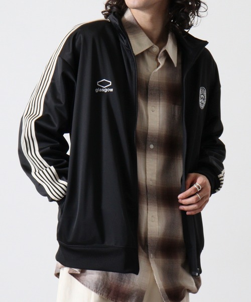 セール】SETUP対応 サイドラインオーバーサイズトラックジャケット