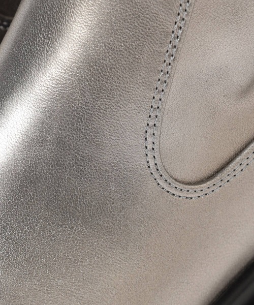 GLOBAL WORK(グローバルワーク)の「エアかる晴雨兼用ブーツ/138932(ブーツ・レディース・ブラック系その他/ブラック/アイボリー/ガンメタ・MEDIUM/SMALL/X-LARGE/LARGE)」の22枚目の写真