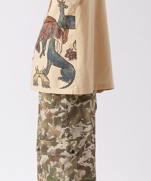 Carne Bollente（カルネボレンテ）の「【CarneBollente/カルネボレンテ】Moonlight Fauna（シャツ/ブラウス・メンズ・ベージュ・M）」の10枚目の写真